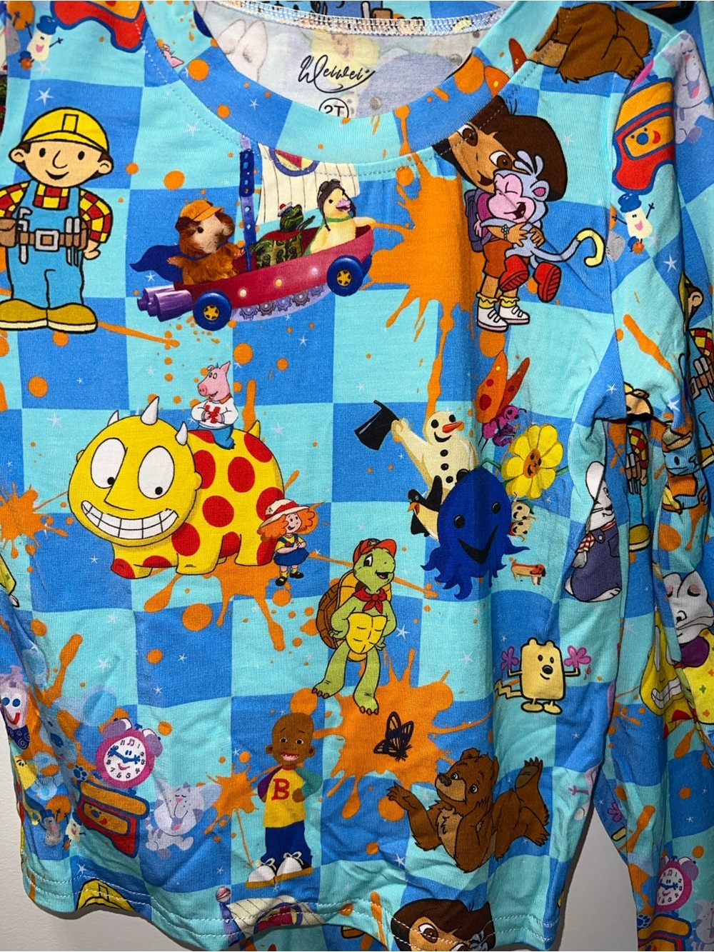 Nickelodeon Blues Clues Dora Wonder Pets Bamboo Pajama Set